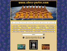 Tablet Screenshot of chess-poster.com